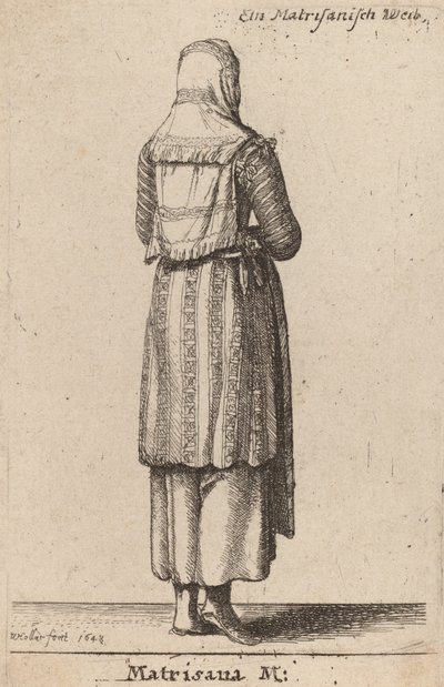 Matrisana M. von Wenceslaus Hollar