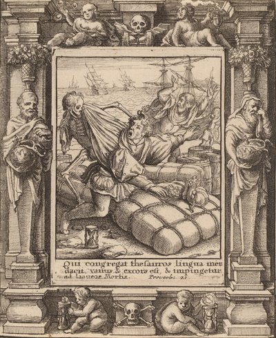 Kaufmann, 1651 von Wenceslaus Hollar