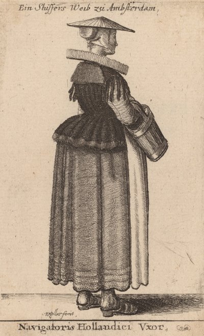 Navigatoris Hollandici Vxor von Wenceslaus Hollar