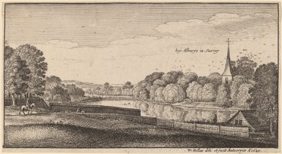 In der Nähe von Albury von Wenceslaus Hollar