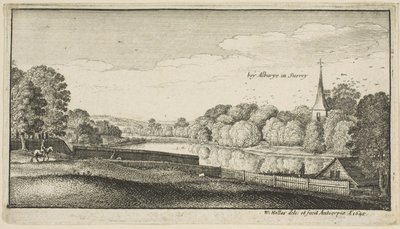 In der Nähe von Albury von Wenceslaus Hollar