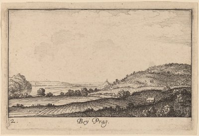 In der Nähe von Prag von Wenceslaus Hollar
