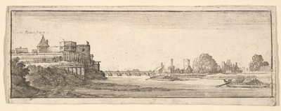 Regensburg, 1652-77 von Wenceslaus Hollar
