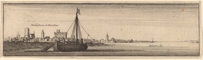 Rüdesheim, um 1632-1636 von Wenceslaus Hollar