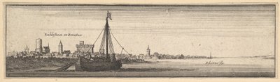 Rüdesheim, 1642-44 von Wenceslaus Hollar
