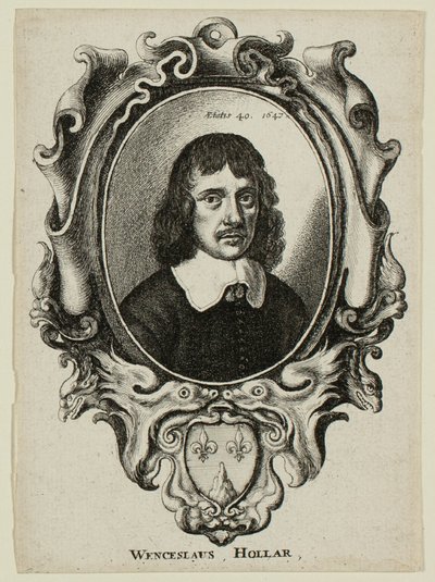 Selbstporträt von Wenceslaus Hollar