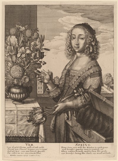 Frühling von Wenceslaus Hollar