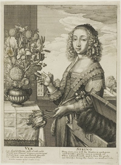 Frühling von Wenceslaus Hollar
