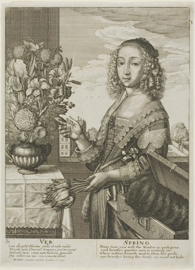Frühling von Wenceslaus Hollar
