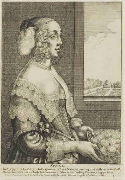 Frühling von Wenceslaus Hollar