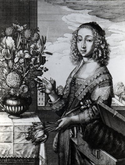 Frühling, 1641 von Wenceslaus Hollar