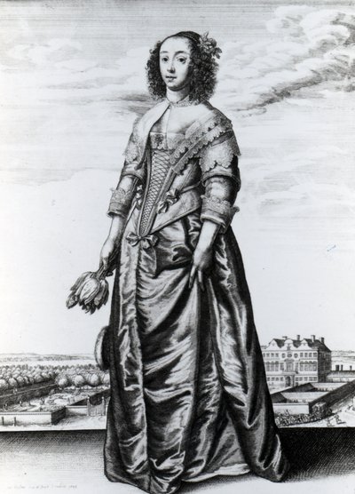 Frühling, 1643 von Wenceslaus Hollar
