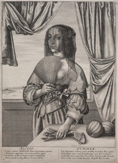 Die vier Jahreszeiten von Wenceslaus Hollar