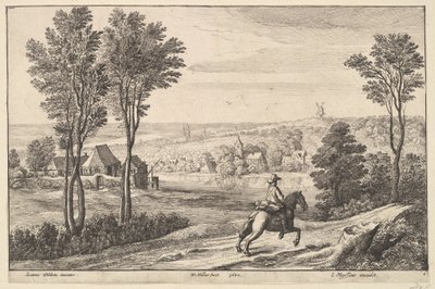 Der Reiter von Wenceslaus Hollar