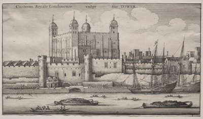 Der Turm, London von Wenceslaus Hollar