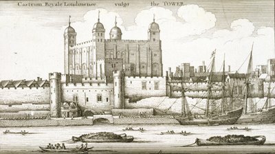 Der Tower of London, 1647 von Wenceslaus Hollar