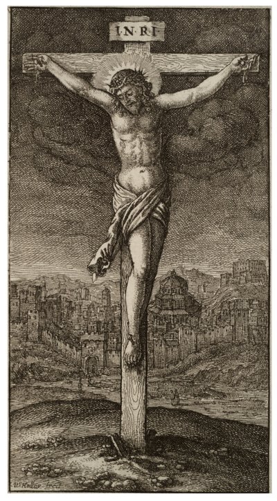 Die Kreuzigung von Wenceslaus Hollar