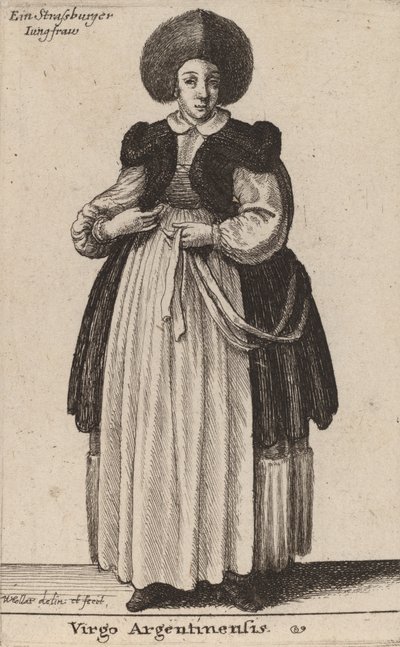 Virgo Argentinensis von Wenceslaus Hollar