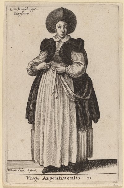 Virgo Argentinensis von Wenceslaus Hollar