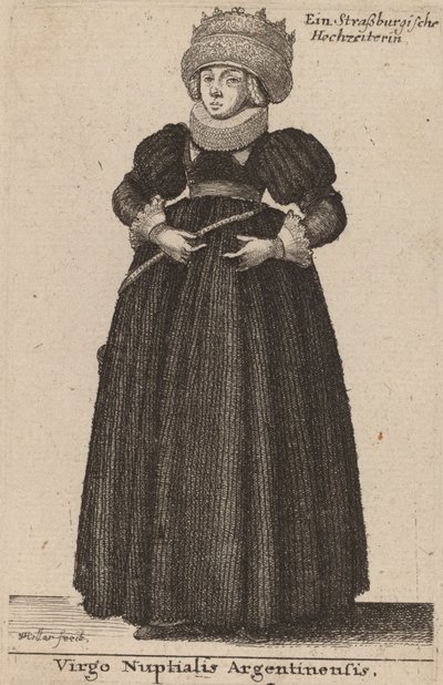 Virgo Nuptialis Argentinensis von Wenceslaus Hollar