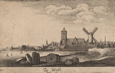 Wesel, 1635 von Wenceslaus Hollar