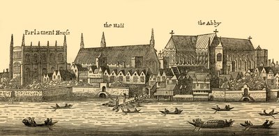 Westminster im Jahr 1640, 1881 von Wenceslaus Hollar