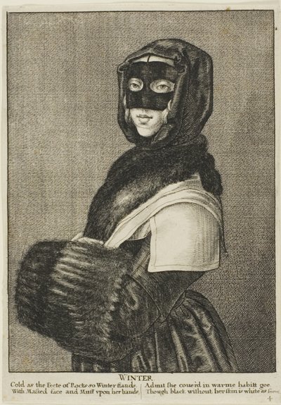 Winter von Wenceslaus Hollar