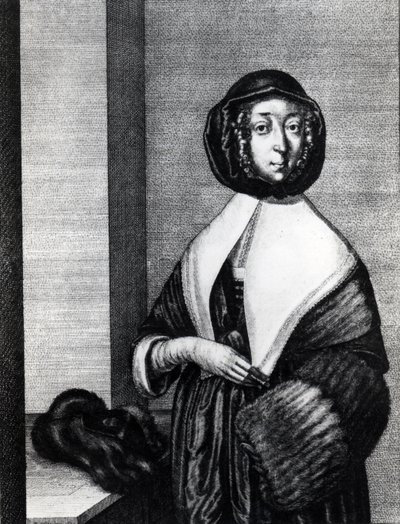 Winter, 1641 von Wenceslaus Hollar