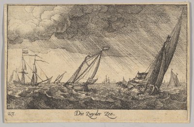 Zuyder Zee von Wenceslaus Hollar