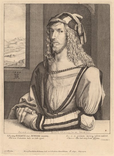 Albrecht Dürer von Wenceslaus Hollar after Albrecht Dürer
