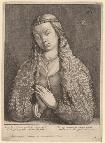 Katharine Furlegerin von Wenceslaus Hollar after Albrecht Dürer