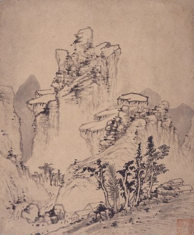 Album mit Landschaftsgemälden von Wencong Yang