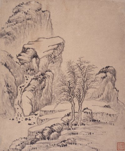 Album mit Landschaftsgemälden von Wencong Yang