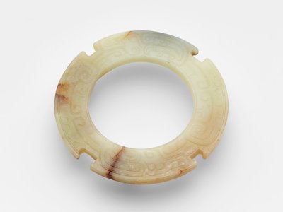 Ritualscheibe von Western Zhou Dynasty Chinese School