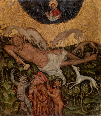 Heilung des Lazarus von Westphalian Master