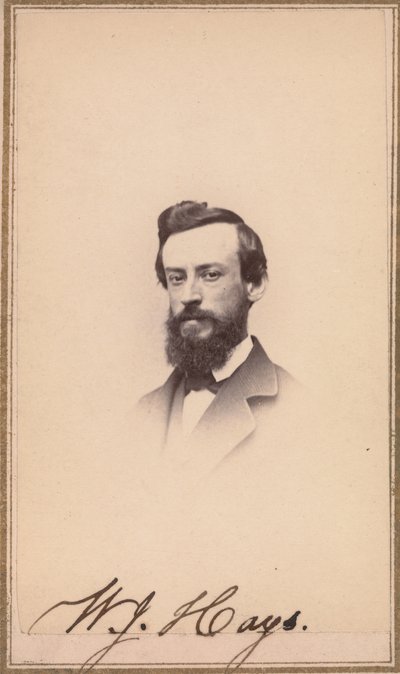 William Jacob Hays, Sr., 1860er Jahre von Whitney and Paradise
