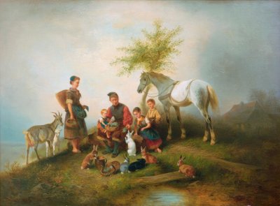 Fütterungszeit von Wilhelm Alexander Meyerheim