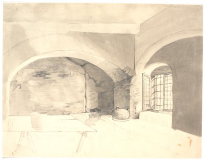 Kellerinterieur von Wilhelm Bendz