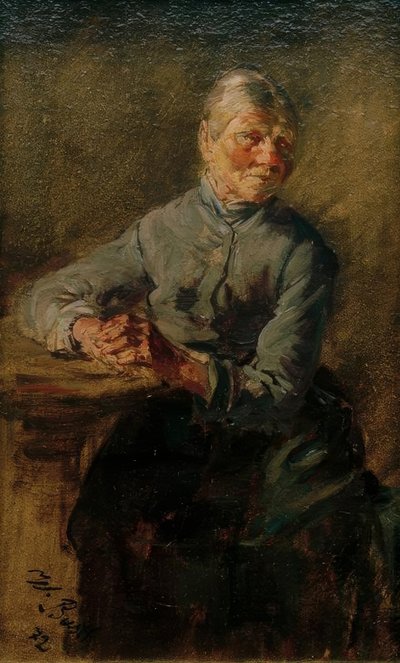 Alte Frau von Wilhelm Busch