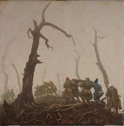 Verwundetentransport von Wilhelm Dachauer