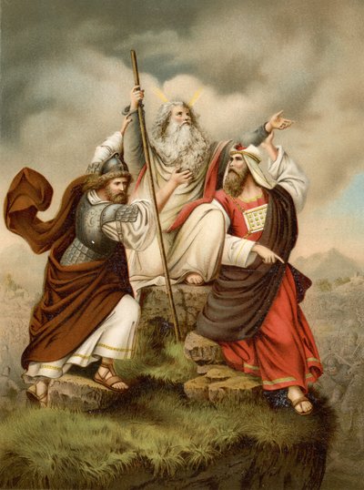 Moses Gebet gegen die Amalekiter von Wilhelm Ebbinghaus