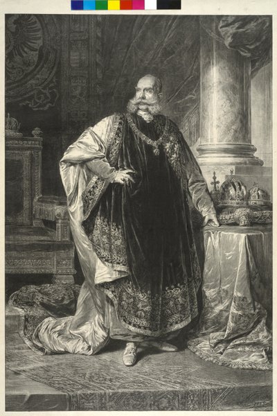 Kaiser von Österreich Franz Joseph I. von Wilhelm Hecht