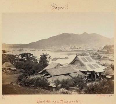 Ansicht von Nagasaki von Wilhelm J. Burger