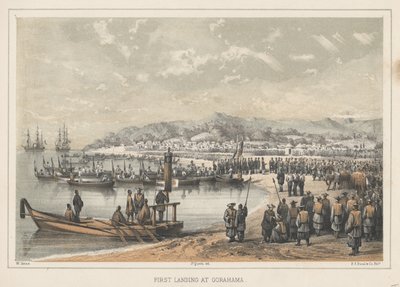 Erste Landung in Gorahama von Wilhelm Joseph Heine