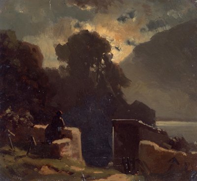 Mondlandschaft von Wilhelm Lichtenheld
