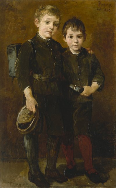 Bildnis der Söhne des Künstlers von Wilhelm Marc