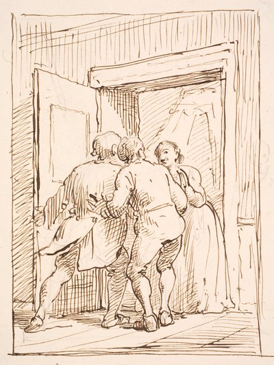 Ein Skandal von Wilhelm Marstrand