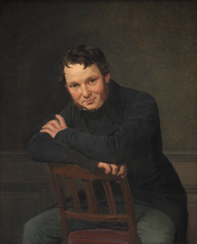 Gottlieb Bindesbøll, dänischer Architekt von Wilhelm Marstrand