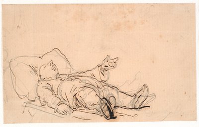Das Erwachen nach dem Gelage von Wilhelm Marstrand