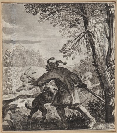 Der Narr, der auf beiden Achseln trägt von Wilhelm Stettler